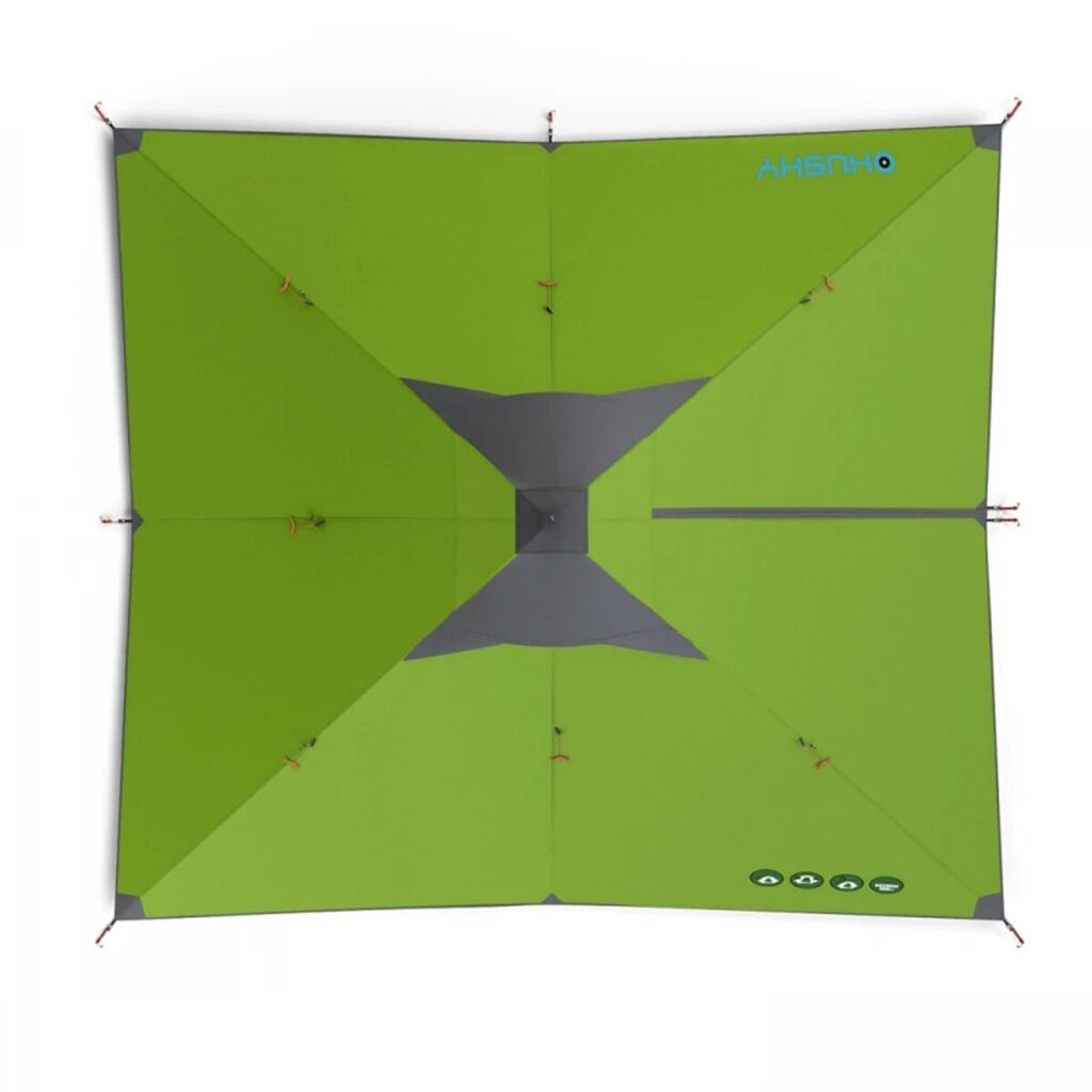 Husky-sawaj-trek-fra oven nylontelt