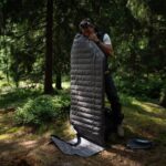 Husky Flare 7 oppusteligt liggeunderlag natur