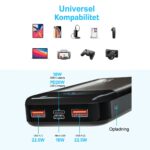 Basha-27000-mAh-powerbank-tilslutninger