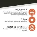 BachgoldXL 800ml Nøjagtighed