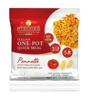 Tiberino Quick Penne med tomatsauce frysetørret